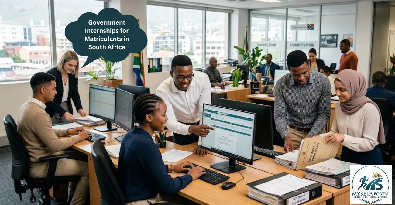 Government Internships for Matriculants in South Africa: Best 2026 Opportunities for Youth With No Experience