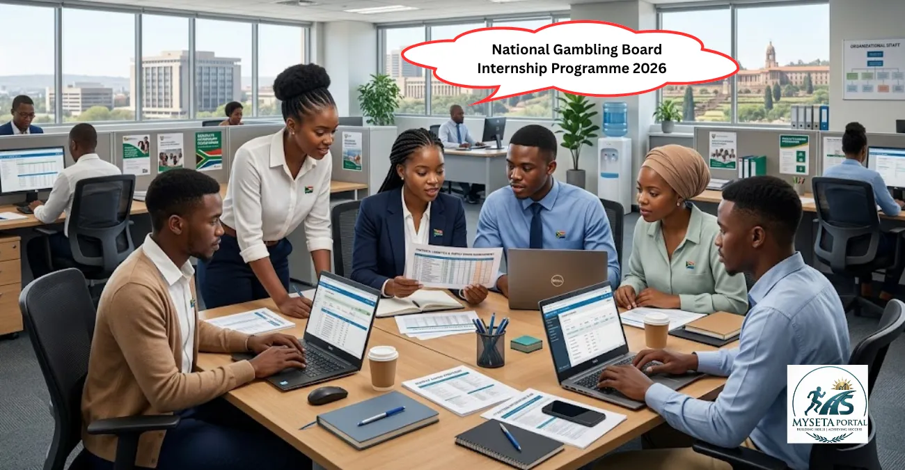 National Gambling Board Internship Programme 2026 Offers Unemployed Graduates R12 000 Monthly Stipend