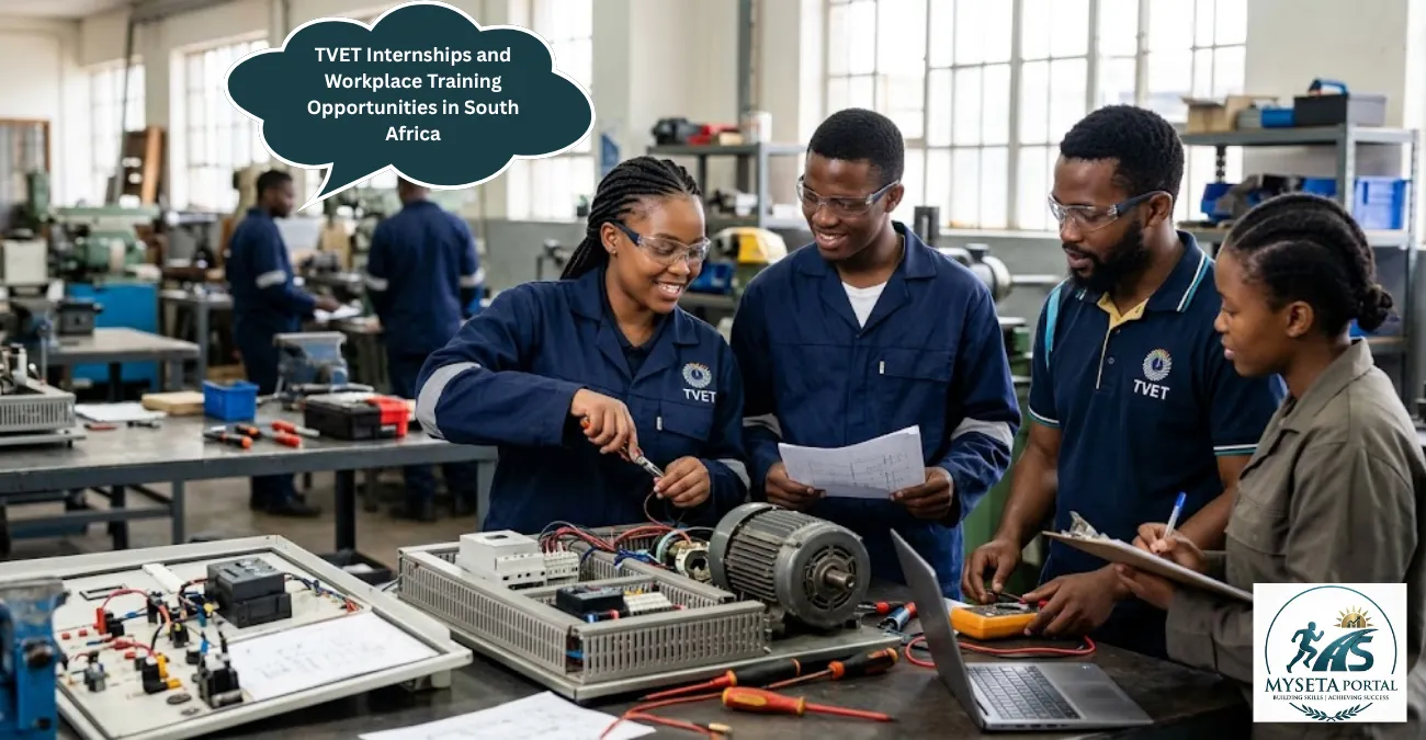 TVET Internships and Workplace Training Opportunities in South Africa (2026 Guide for Students & Graduates)
