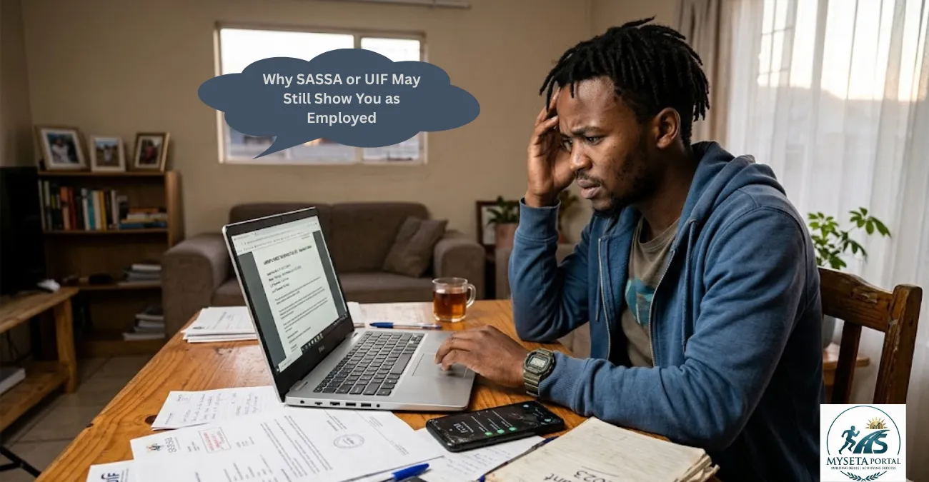 Why SASSA or UIF May Still Show You as Employed
