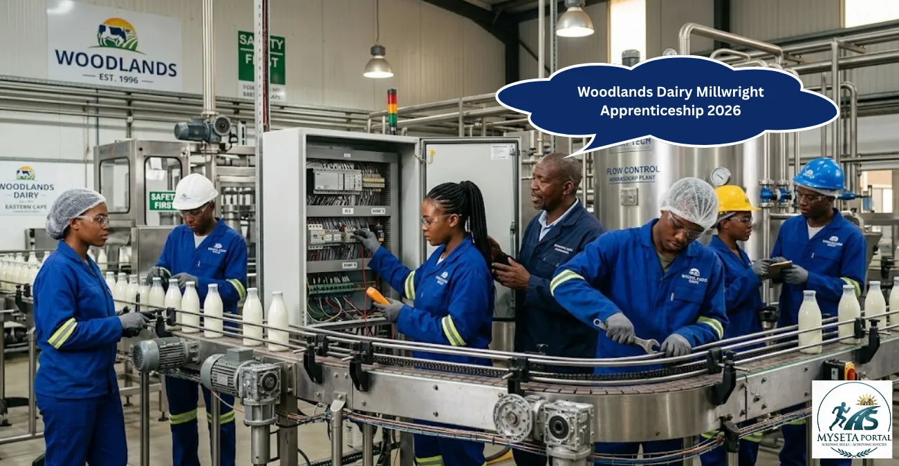 Woodlands Dairy Millwright Apprenticeship 2026: 36-Month Engineering Training Programme in Humansdorp for N3 Graduates