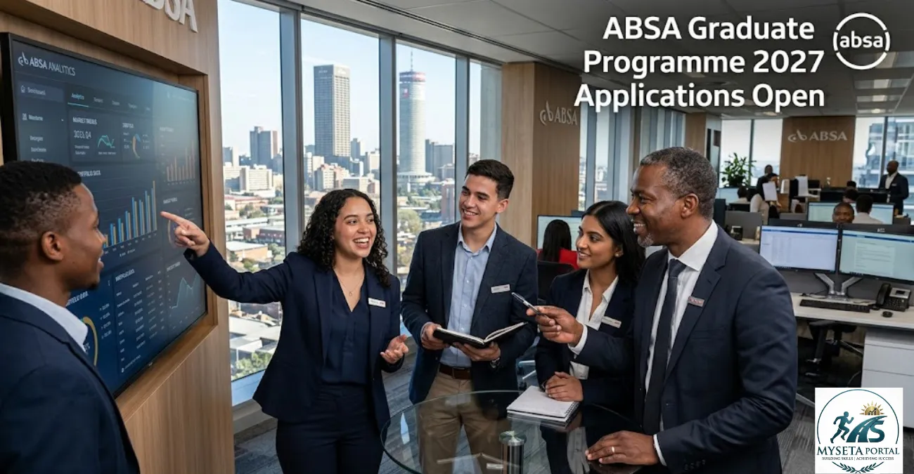 ABSA Graduate Programme 2027 for South African graduates.