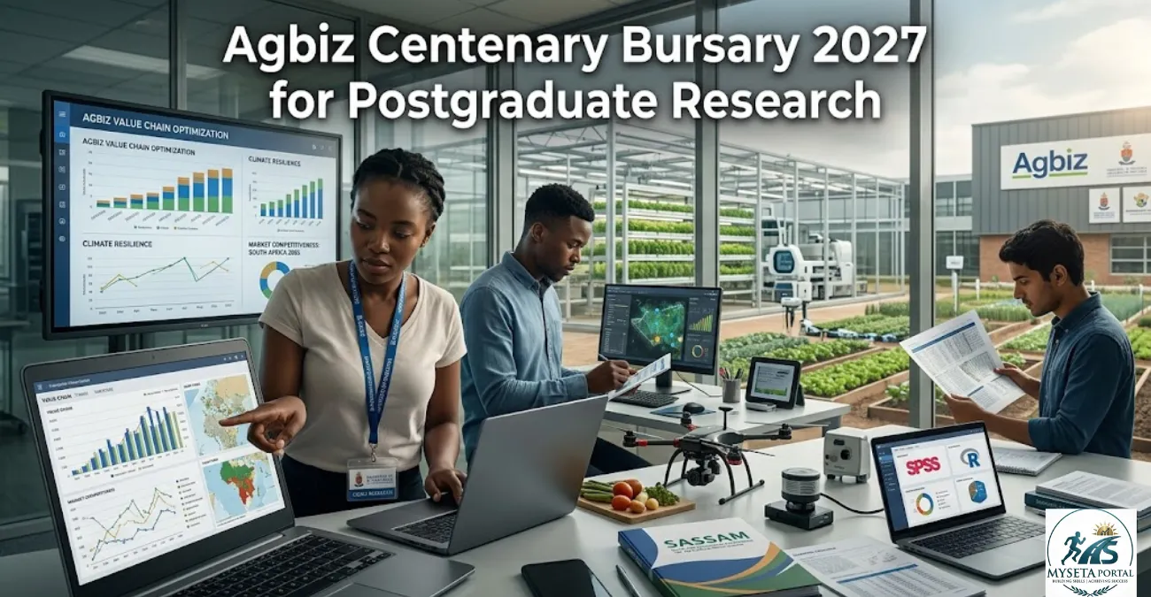 Young South African postgraduate students conducting agribusiness research