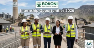 Bokoni Platinum Mines internship opportunities for South African graduates in Limpopo.