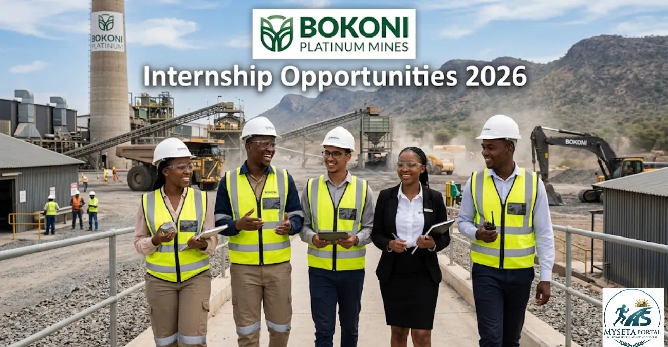 Bokoni Platinum Mines internship opportunities for South African graduates in Limpopo.