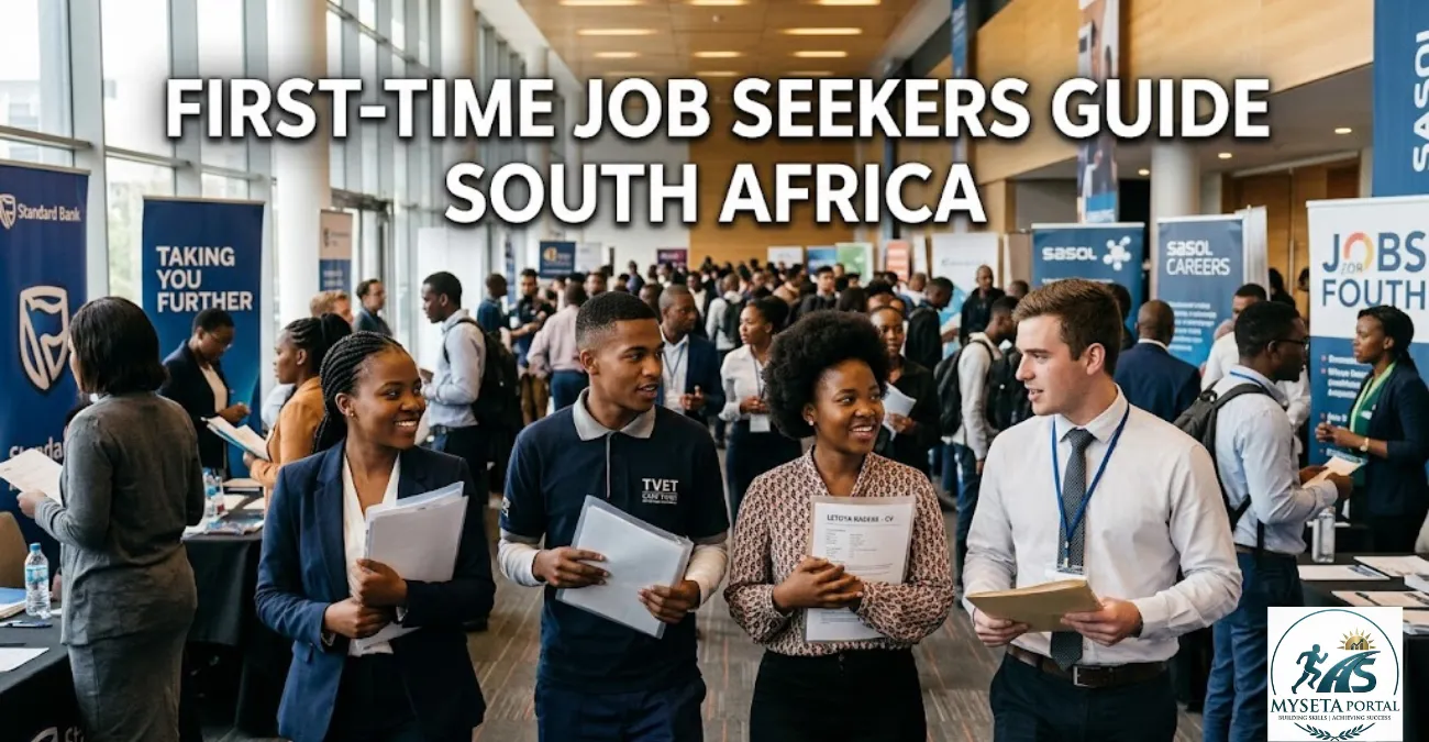 First-time job seekers in South Africa preparing for employment opportunities.